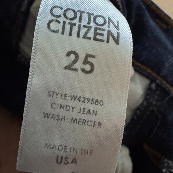 Cotton Citizen Cindy jean, mercer wash, size 25 - Picture 8 of 9